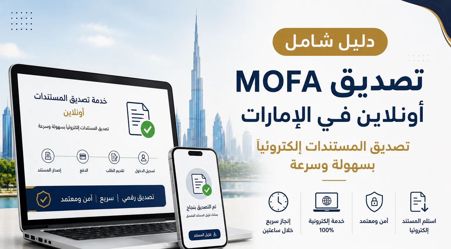 تصديق المستندات الرقمي