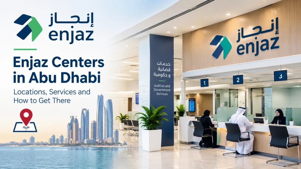 Enjaz centres in Abu Dhabi