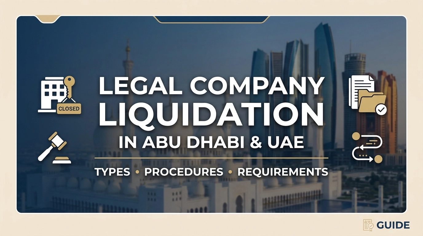 Legal Company Liquidation in Abu Dhabi & UAE