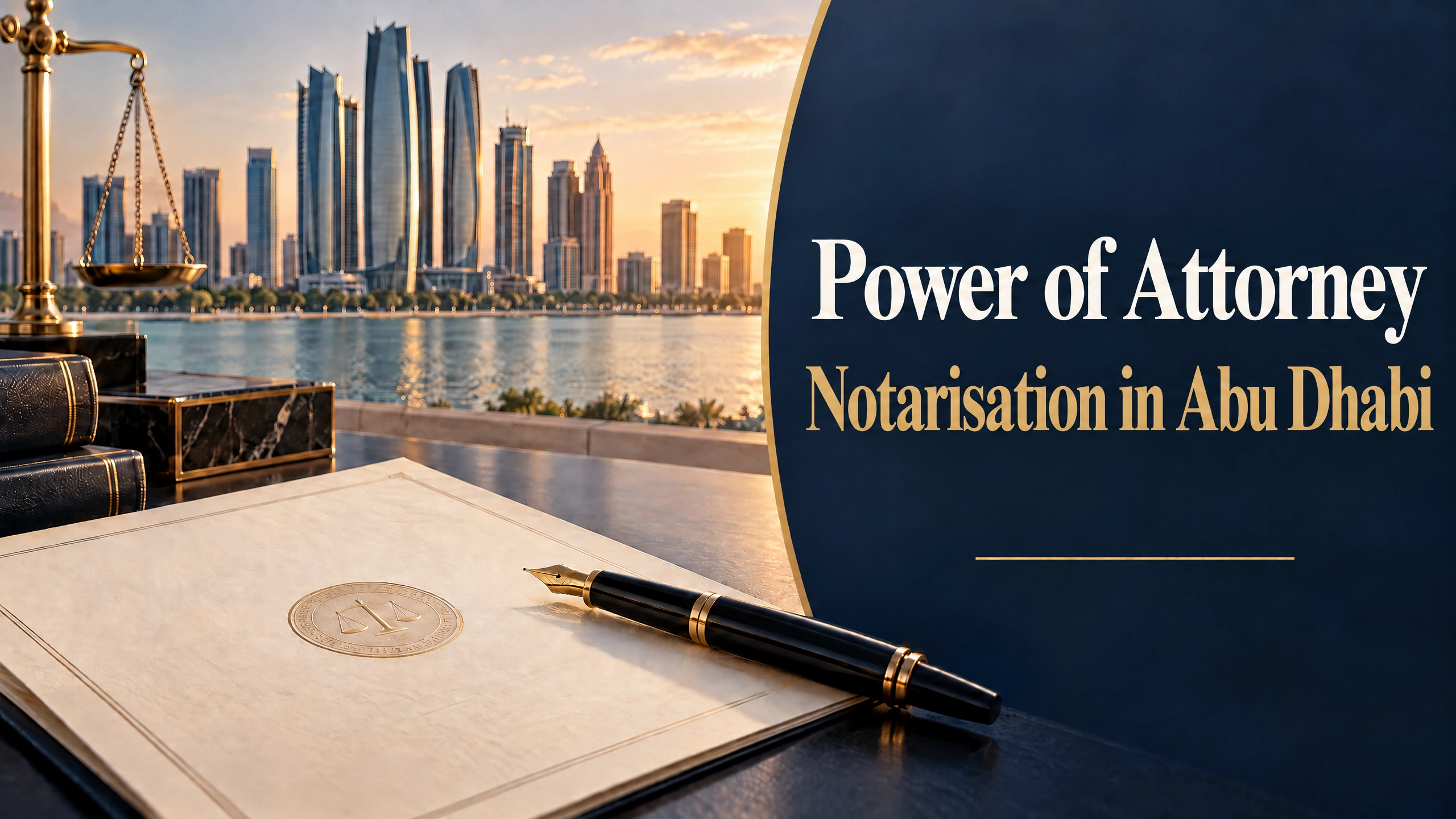 How to Notarise a Power of Attorney in Abu Dhabi Online: Step by Step